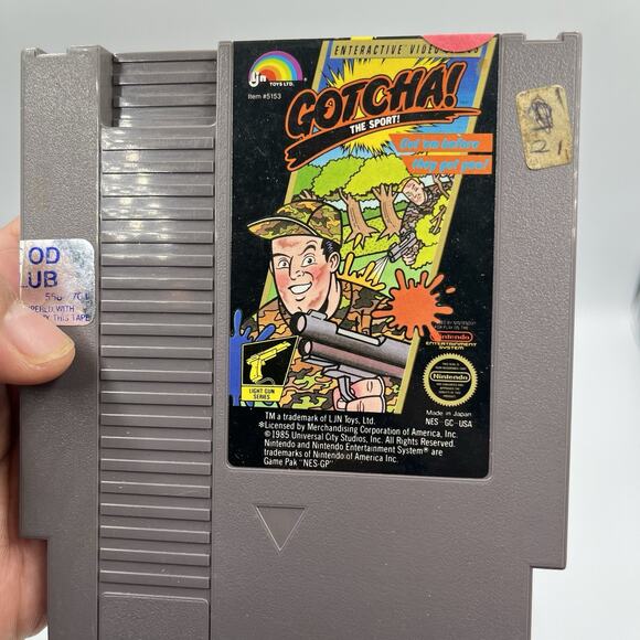 Gotcha! The Sport! (Nintendo NES, 1987) With Box - TESTED - Picture 8 of 13